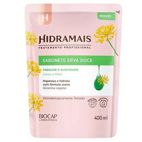 SAB LIQ REF HIDRAMAIS ERVA DOCE 400ML