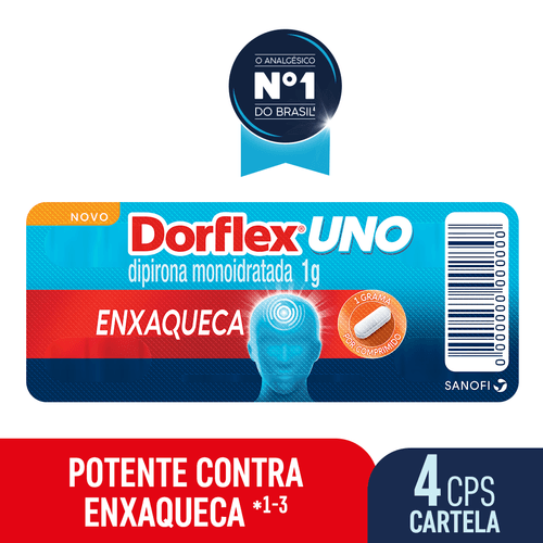 ANALGÉSICO DORFLEX® UNO 4 COMPRIMIDOS