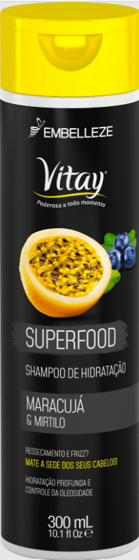 Shampoo Novex Superfood Maracujá & Mirtilo 300ML