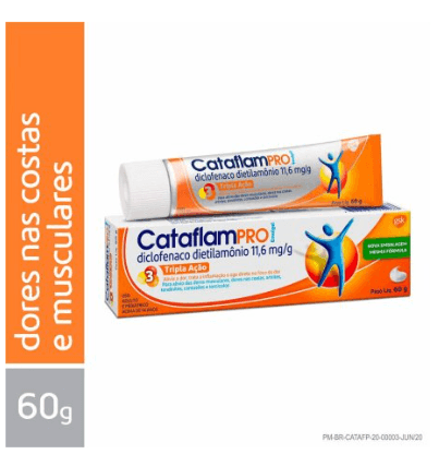 CATAFLAMPRO  EMULGEL 11,6MG  60G
