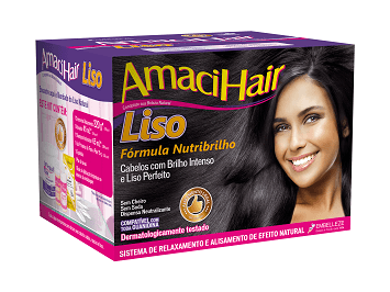 Creme  AmaciHair Liso 375G