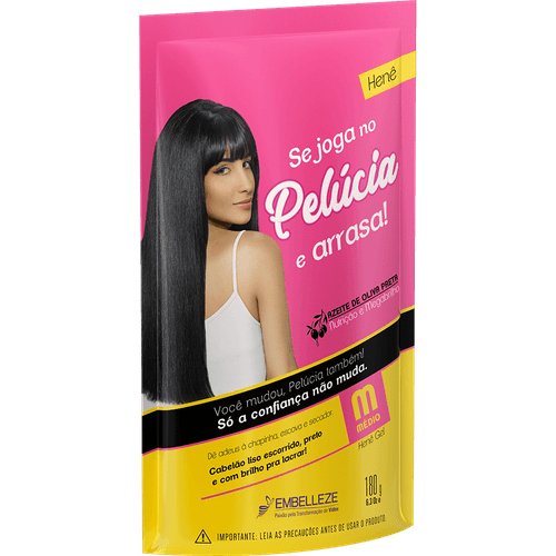 Henê Pelúcia Médio Pouch 180G