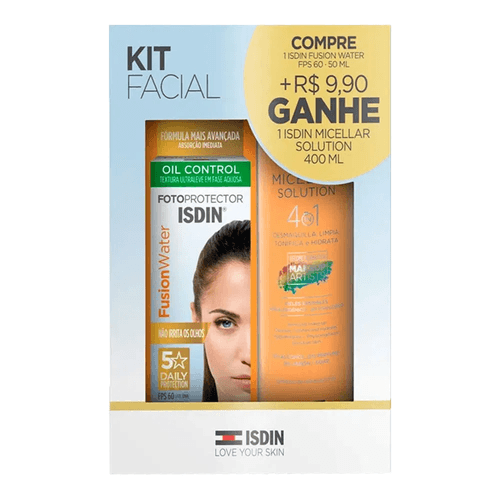 KIT FUSION WATER FP60+9,90 MICELAR 400ML