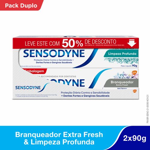 KIT CR DENT SENSODYNE 90G+LIMP PROF 90G