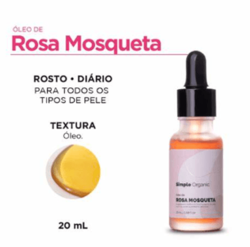 Óleo de Rosa Mosqueta Simple Organic - 20ml