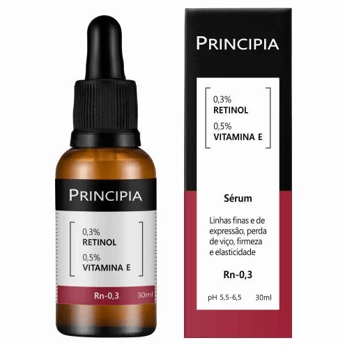 Sérum Facial Retinol + Vitamina E Principia 30ml