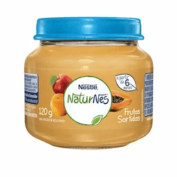 Papinha Orgânica Nestlé Naturnes Sabor Frutas Sortidas - 120g