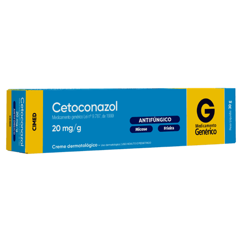 Creme Antifúngico Cetoconazol Cimed 20mg/g 30g