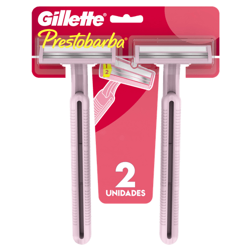 Gillette Prestobarba Feminino Depilador Descartável - 2 Unidades