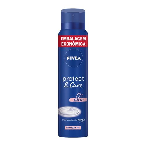 NIVEA Desodorante Antitranspirante Aerossol Protect & Care 200ml