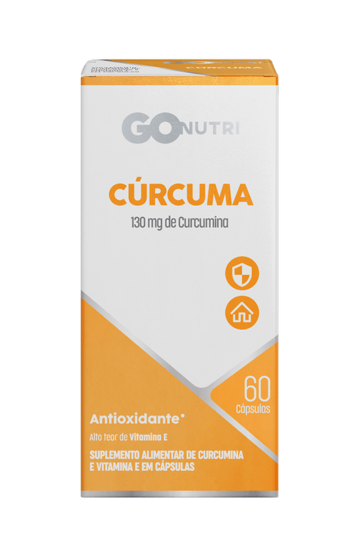 Suplemento Alimentar Cúrcuma Gonutri - 60 cápsulas