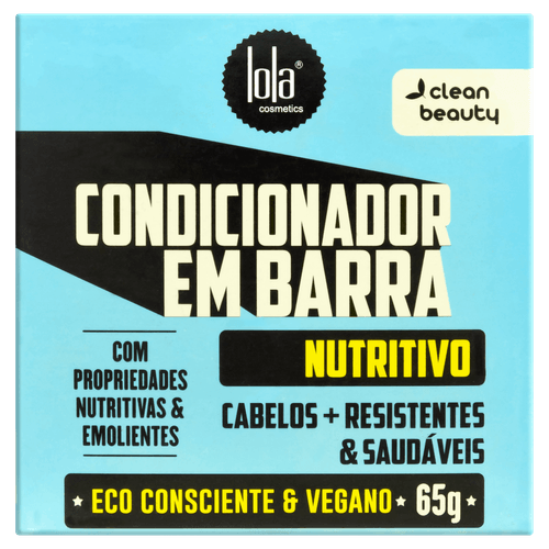 Condicionador Barra Lola Cosmetics Nutritivo Caixa 65g