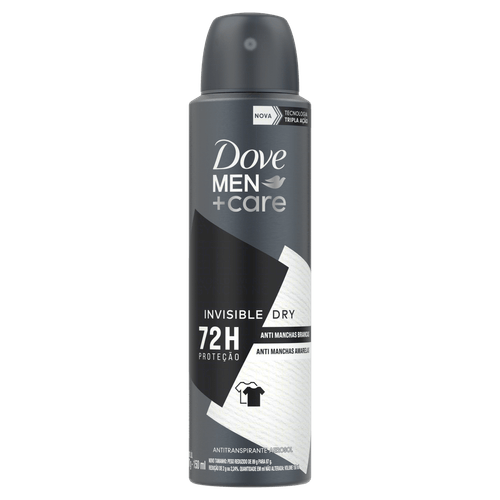 Antitranspirante Aerossol Invisible Dry Dove Men+Care 150ml Spray