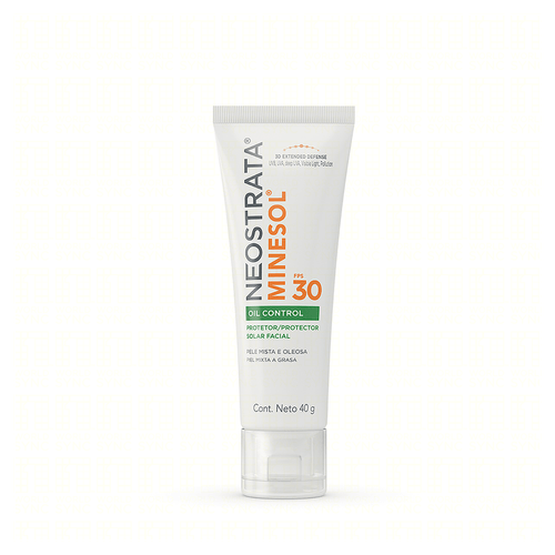 Protetor Solar Facial FPS 30 Neostrata Minesol Oil Control Bisnaga 40g