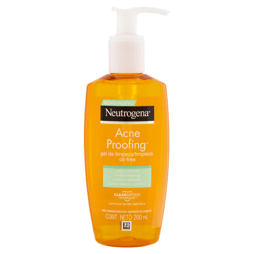 Gel de Limpeza Neutrogena Acne Proofing Frasco 200ml
