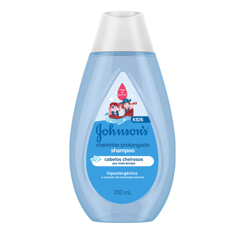 Shampoo Johnson's Kids Cheirinho Prolongado Frasco 200ml