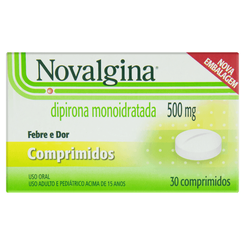 Novalgina 500mg  30 Comprimidos