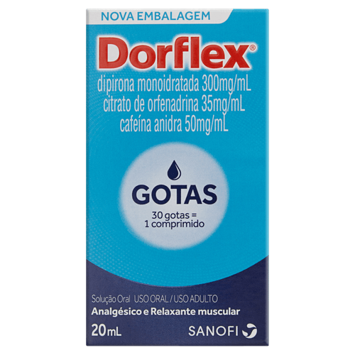 Dorflex Caixa Gotas 20ml