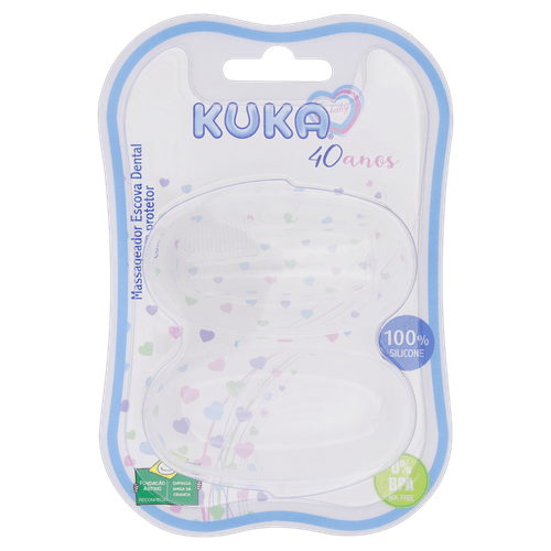 Escova Dental Massageadora Infantil Kuka
