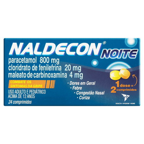 Naldecon Noit 24 Comprimidos