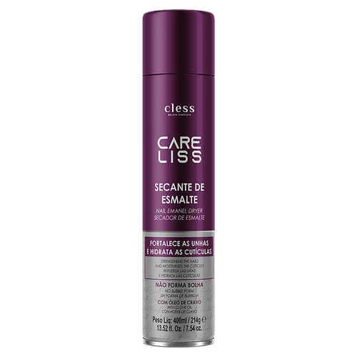 Secante de Esmalte Care Liss Frasco 400ml Spray