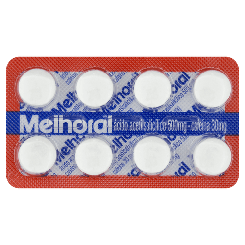Melhoral Cosmed 8 Comprimidos Revestidos