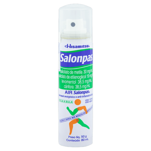 Salonpas Spray Hisamitsu Frasco 50g