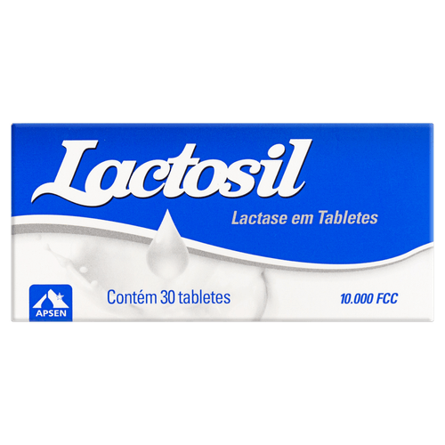 Lactosil 10000 30 comprimidos - Enzima Lactase