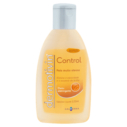 Dermotivin Control Sabonete Líquido 120ml