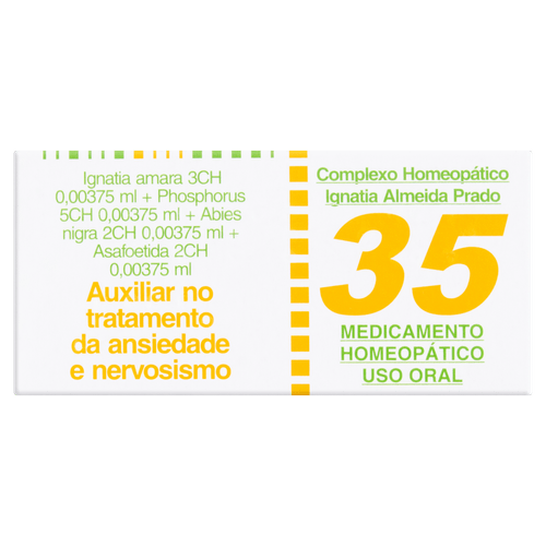 Nr35 Complexo Homeopatico Almeida Prado 60 Comprimidos - Almeida Prado