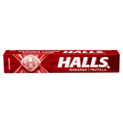 Bala Halls Morango 28G - Halls