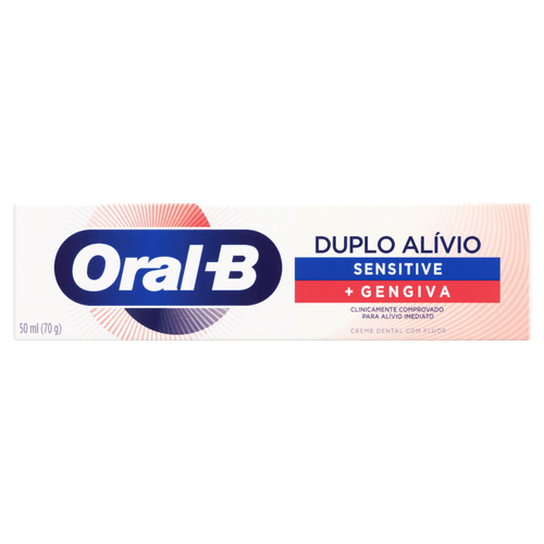 Pasta de Dente Oral-B Duplo Alívio 70g