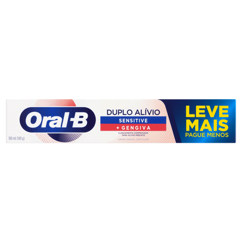 Pasta de Dente Oral-B Duplo Alívio 140g
