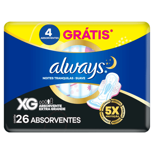 ABSORVENTE ALWAYS SV C/AB XG 26UN