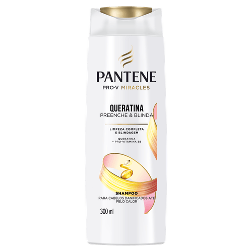 Shampoo Pantene Pro-V Miracles Queratina - 300ml