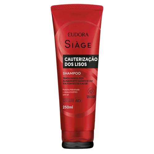 Shampoo Eudora Siàge Cauterização dos Lisos - 250ml