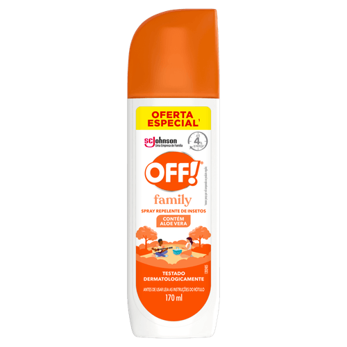 Repelente Off! Family Spray - 170ml