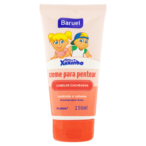 Creme para Pentear Infantil Turma da Xuxinha Baruel Bisnaga 150ml