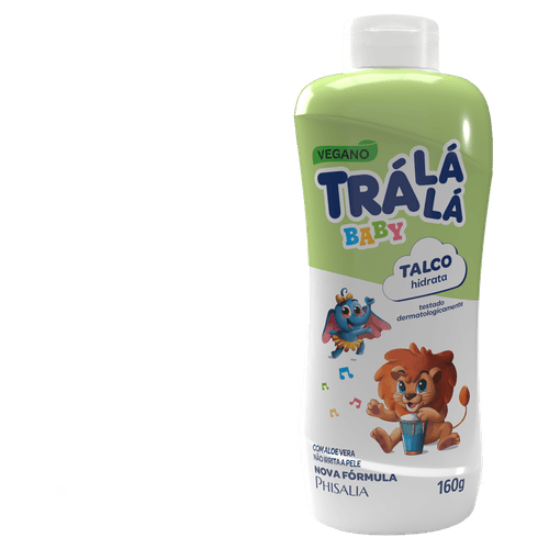 Talco Tra La La Baby Hidrata 160G - Tra La La