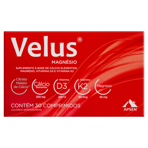 Velus Mag 30 Cápsulas - Velus Mag