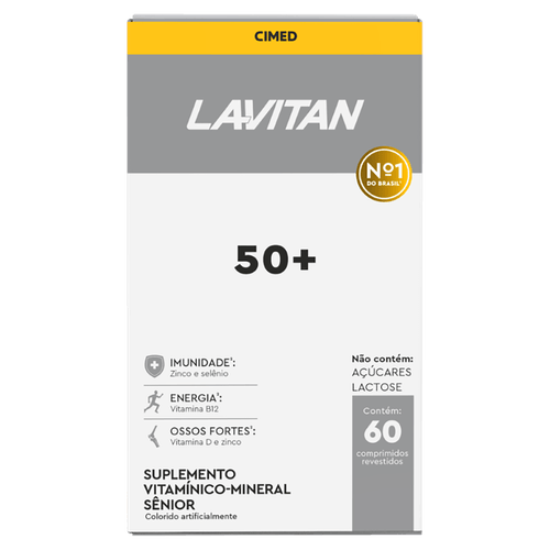 Lavitan 50+ Sênior - 60 comprimidos