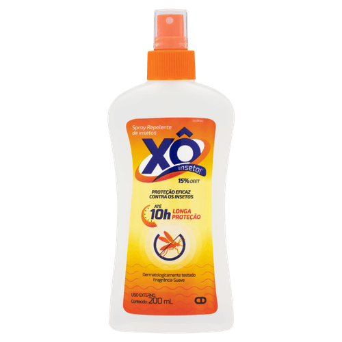 Repelente Suave Xô Inseto Frasco 200ml Spray