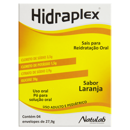 Hidraplex Pó Laranja C/4 Env