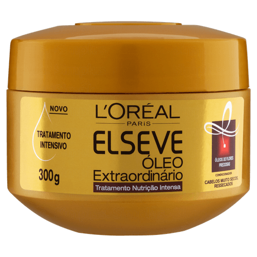 Creme de Tratamento Elseve Óleo Extraordinário Nutrição Intensa 300gr