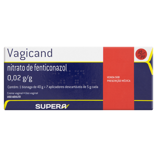 Vagicand Creme Vaginal 0,02 Gramas Creme Vaginal 40 Gramas + 7Aplic