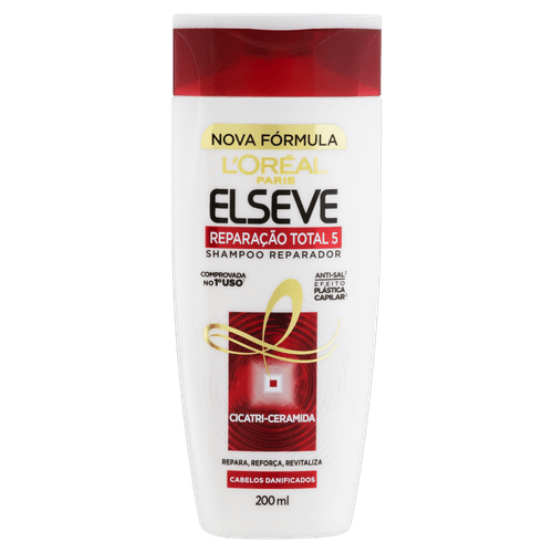 Shampoo L'Oréal Paris Elseve Reparação Total 5, 200ml