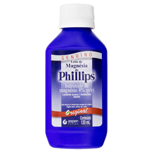 Leite de Magnésia de Phillips Original - 120ml