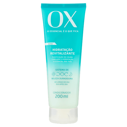 Condicionador OX Cosméticos Hidratação Revitalizante Bisnaga 200ml
