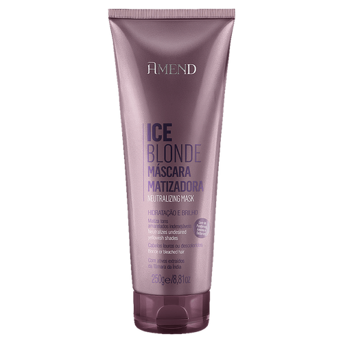 Máscara Matizadora Amend Ice Blonde Bisnaga 250g