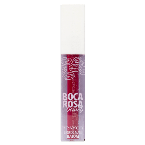 Batom Líquido Mate Bocarosamaravilha 4Ml - Inoar